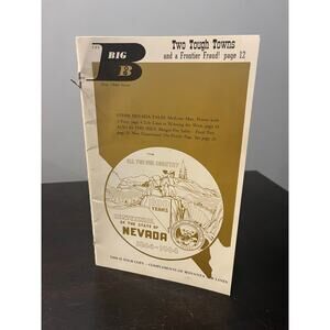 Two Tough Towns and a frontier fraud- The Big B publication- 1960s